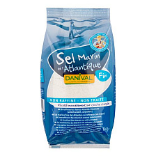DANIVAL Sůl mořská jemná 1kg