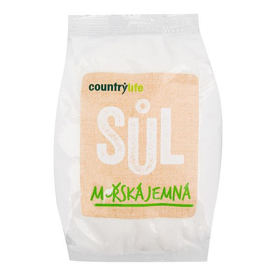 COUNTRY LIFE Sůl mořská jemná 1kg