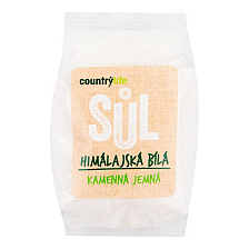 COUNTRY LIFE Sůl himálajská bílá jemná 500g