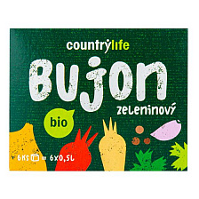 COUNTRY LIFE BIO bujon zeleninový kostky 66g