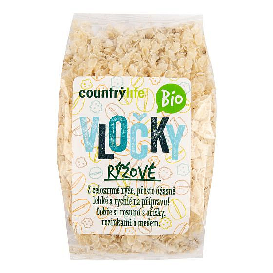 COUNTRY LIFE BIO Vločky rýžové 250g