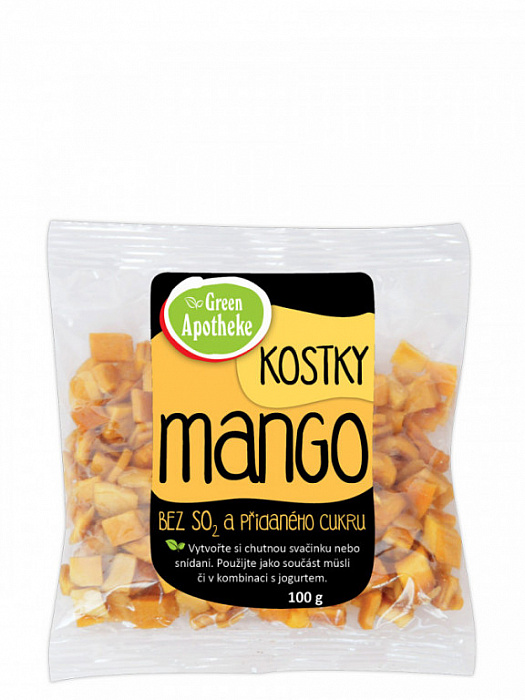 GREEN APOTHEKE Mango kostky 100g