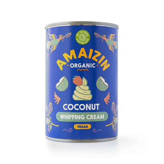 AMAIZIM BIO Krém kokosový na šlehání 400ml