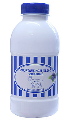 DORA BIO Kozí jogurtové mléko borůvka 450g