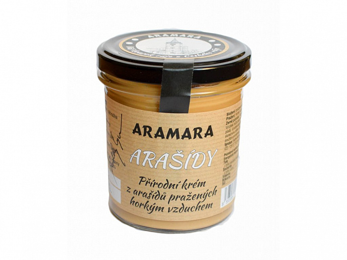 ARAMARA 100% arašídová pasta jemná 300g