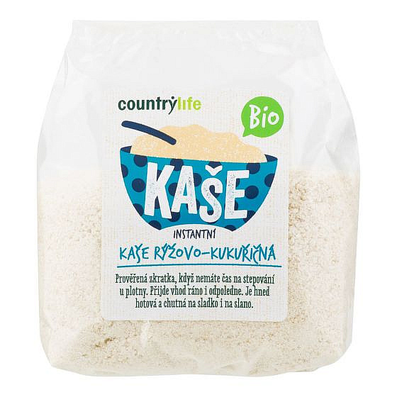 COUNTRY LIFE BIO Kaše instantní kukuřično rýžová 300g