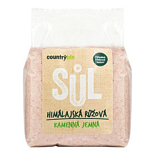 COUNTRY LIFE Sůl himalájská růžová jemná 1kg