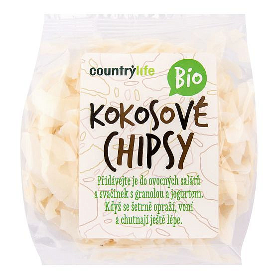 COUNTRY LIFE BIO Kokosové chipsy 150g