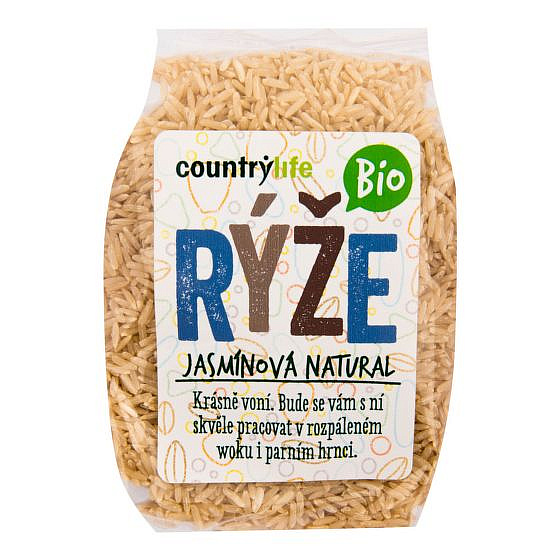 COUNTRY LIFE BIO Rýže jasmínová natural 500g