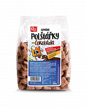 REJ Polštářky cereální s čokoládovou náplní 500g