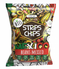 STRIPS CHIPS BIO Fazole Mexiko 90g
